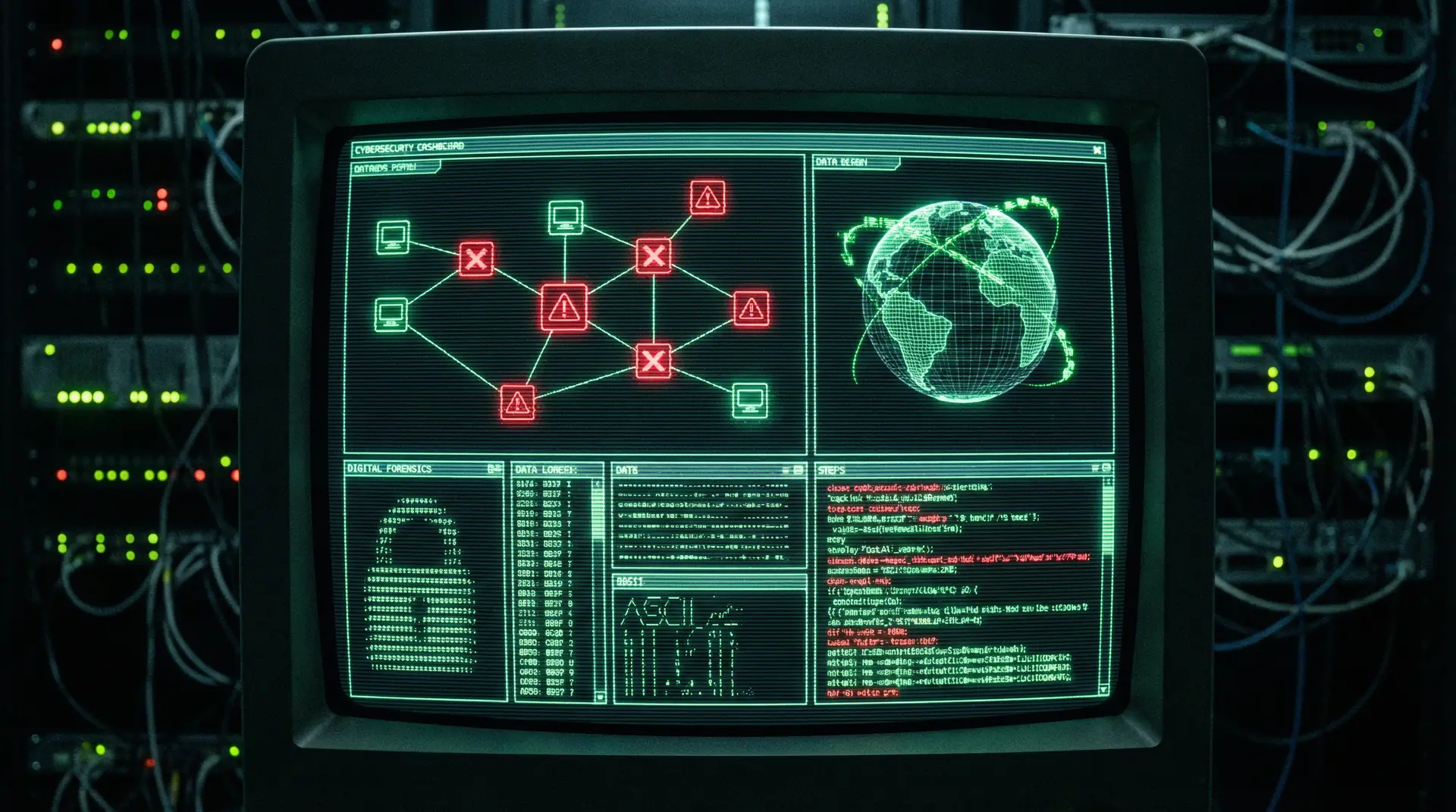 51暗网 威胁态势分析仪表盘